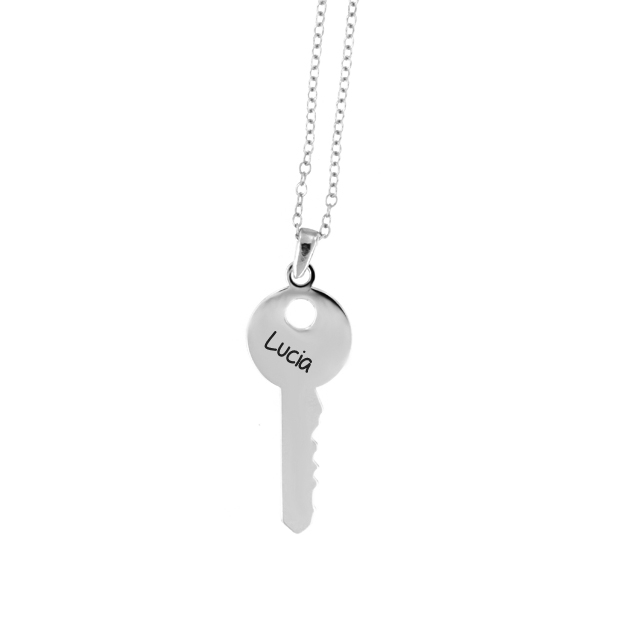 VIKI LYNN Collana Con Ciondolo Genio In Argento 925 | Placcato Oro 18K | Idea Regalo Donna