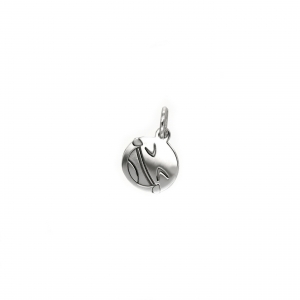 Charm Emoji Whatsapp in argento 925