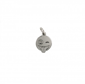 Charm Emoji Whatsapp in argento 925