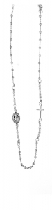 Collana rosario in Argento 925