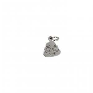 Charm Emoji Whatsapp in argento 925