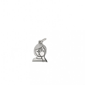 Charm Emoji Whatsapp in argento 925