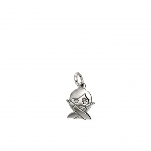 Charm Emoji Whatsapp in argento 925