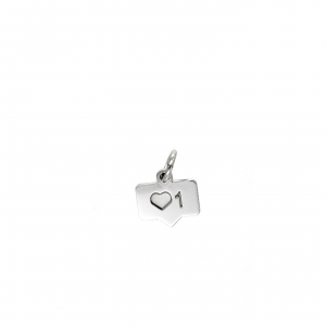 Charm Emoji Whatsapp in argento 925