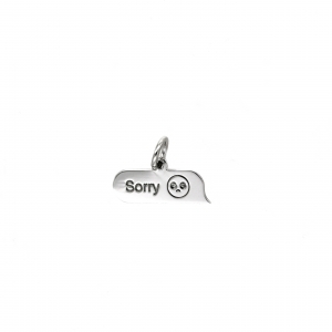 Charm Emoji Whatsapp in argento 925