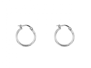 Orecchini hoops  diametro cerchio 1,5 cm 