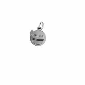 Charm Emoji Whatsapp in argento 925